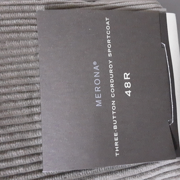 New Merona men's 3 button corduroy sportcoat jacket blazer size 48R - Picture 5 of 10